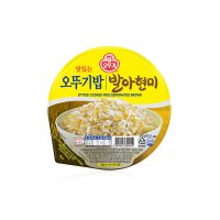 오뚜기 맛있는 오뚜기밥 발아현미 210g (낱개)