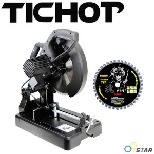 TICHOP DC966D 브러쉬리스 금속절단기 355mm / 톱날포함 저속절단기 티찹