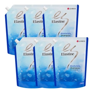 엘라스틴 샴푸 리필 대용량 업소용 2100ml x6(1박스)