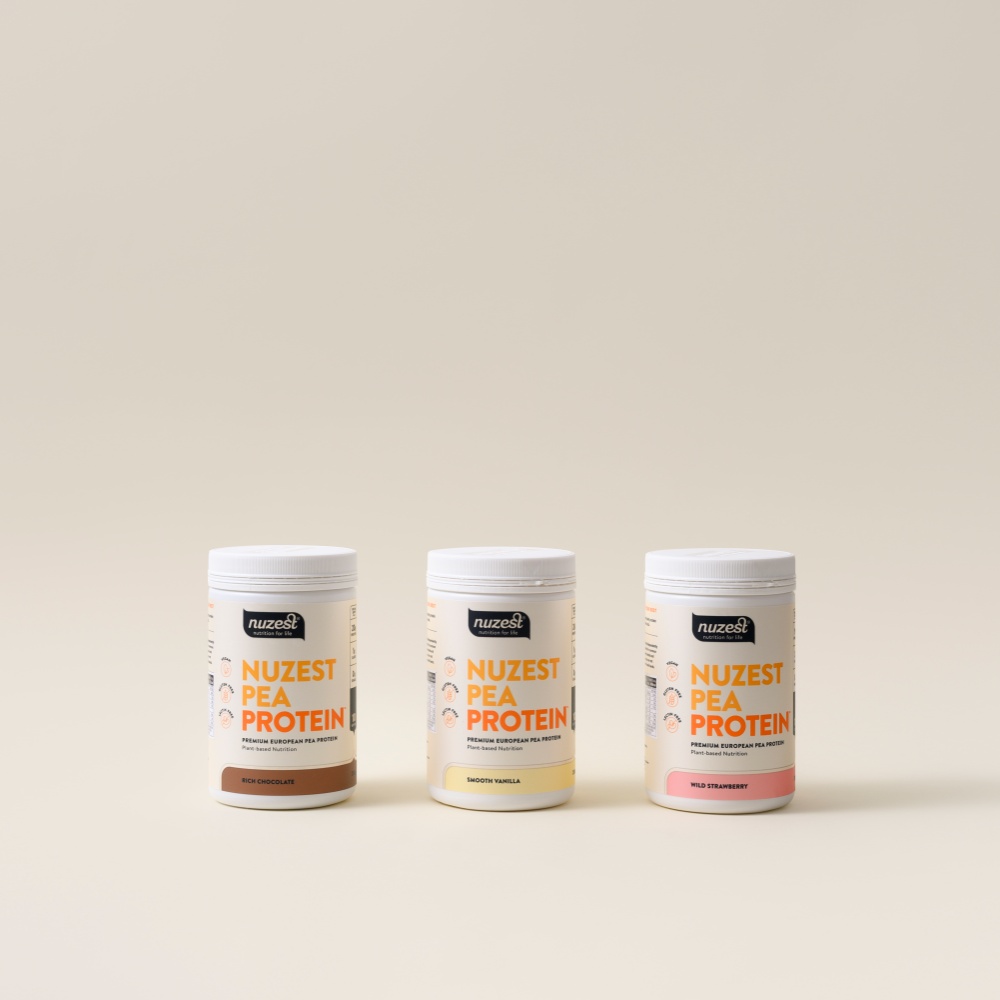 [1달 플랜] Nuzest 뉴제스트 피 프로틴 식물성 <b>완두콩 단백질</b>쉐이크 초코 바닐라 딸기