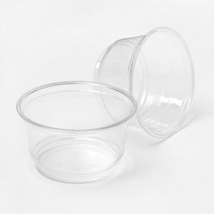 KP-7 투명 92파이 페트컵 200ml 소량 100개 카페 디저트 아이스크림 컵