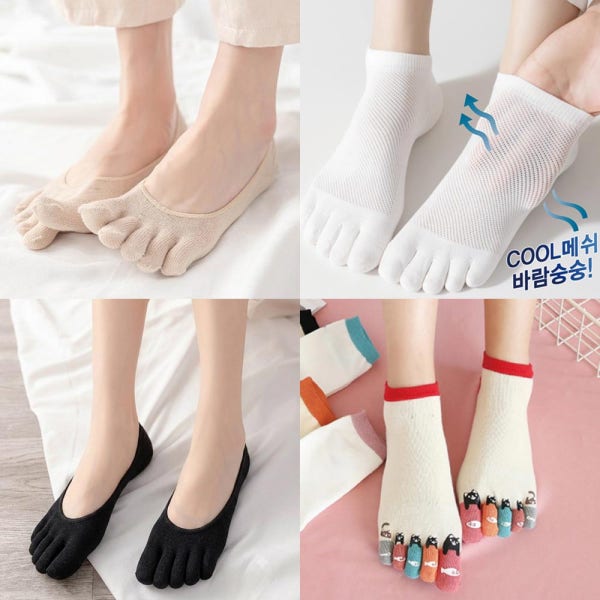 건강 메쉬 발가락양말 순면 덧신 타비 쪼리 단목 중목 장목 여성 남성 봄 여름 가을 겨울