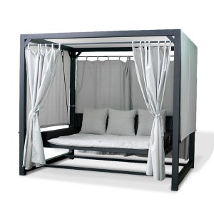 프라이빗 스윙베드 철제 야외그네