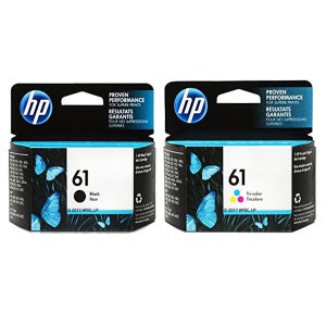 HP 61 정품 ENVY 5530 프린터 복합기 전용 잉크 HP61검정 HP61칼라