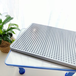 책상에 간편하게 씌우는 레고 듀플로판 DIY 레고테이블 돌잡이상 호비상 호환 레고 듀플로상