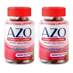 AZO 아조 크랜베리 유리내리 트랙 구미 72정 체리 AZO Cranberry Urinary Tract Health Gummies Dietary