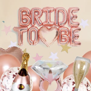 오늘파티 Bride To Be 브라이덜샤워 풍선 홈파티 SET