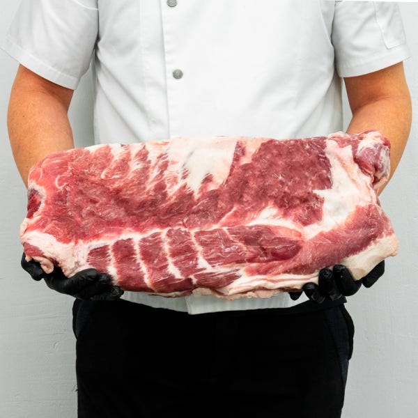 고기생각 스페어립 중량선택 바베큐립 원육 1.5-3.5kg 돼지 짝갈비 1피스