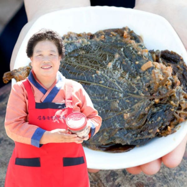 된장 깻잎장아찌 삭힌 순창 김용순