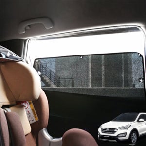 자동차 차량용 암막 창문 햇빛 가리개 가림막 뒷자리 뒷좌석 UV 선쉐이드 카커튼 그랜저 그랜져 HG 베르나 벨로스터 베라크루즈 싼타페 CM DM TM 더프라임 DN8