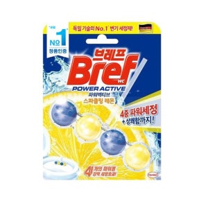 헨켈 브레프 레몬향 1P 화장실 살균 소독 세정제