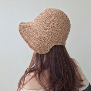 베이직 보넷 여름 버킷햇 밀짚모자 (3컬러)