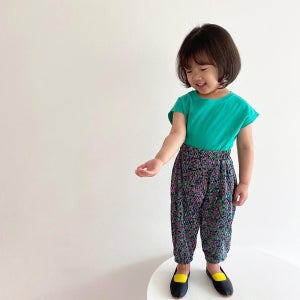 아동 유아 여아 남아 키즈 여름 민소매 티셔츠 뽀앤츄 비비드 나시티 (M)