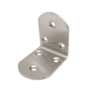 스텐꺽쇠 ㄱ자 코너철 브라켓 까치발 선반받침대 사각 둥근 보강철물 둥근 50x50