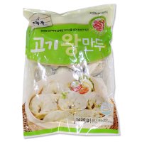 방아골 고기 왕만두 1400g x 1봉