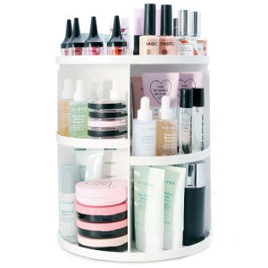 [로렌힐스] 화장품 정리대 회전식 화장품 정리대 정리함 보관함