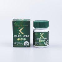 퓨어타민 K1000 비타민K 60정 300mg 2개월분 비타민케이 온가족 뼈건강 뼈비타민