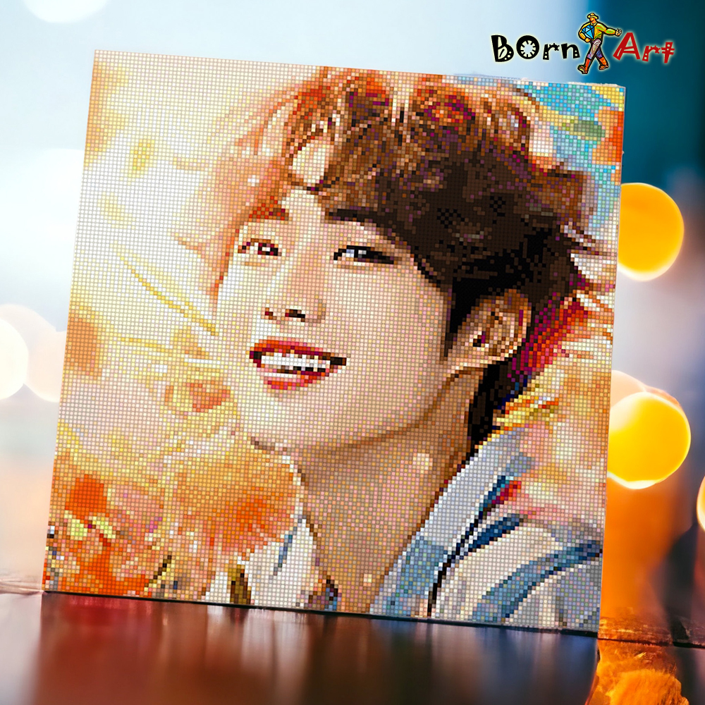 본아트 사진 주문제작 보석십자수 비즈 큐빅 캔버스형 30x40cm