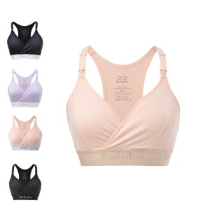 수유패드가 필요없는 임산부속옷 빅사이즈 심리스 노와이어 아내출산선물 압소 수유브라