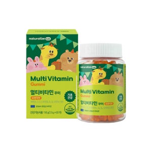 [5종] 네추럴라이즈 어린이 꾸미 영양제 키즈 멀티비타민 젤리