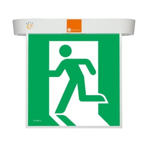 리더스테크 천장형 피난구 유도등 대형/단면 (LTE-PLC-30C)/고효율