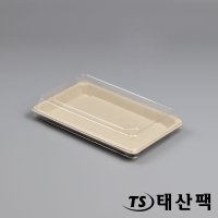 펄프 사각 초밥용기 15호