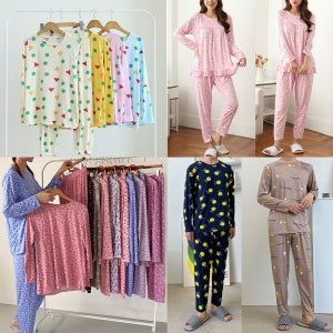 여성잠옷 아동 주니어 도형잠옷 수면 중학생 파자마 쿨 냉장고 짱구