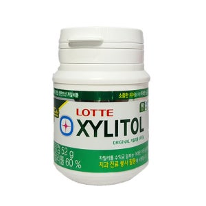 롯데 자일리톨 오리지날 용기 52g