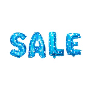 SALE 호일풍선 세트 (블루 소)