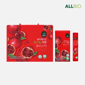 올바이오 유기농 석류 콜라겐 젤리스틱 선물세트 어린 저분자 피쉬콜라겐