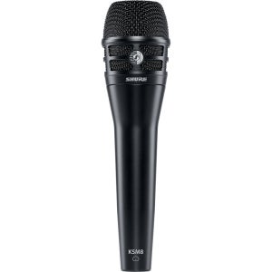 Shure KSM8 BLK 슈어 보컬용 듀얼다인 다이내믹 마이크(검정색)