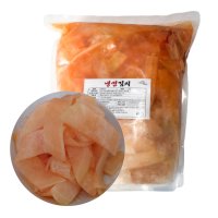 냉면 무절임 국내산 무김치 3kg 냉면용 업소용 대용량 식당용