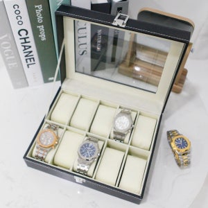 로에드 가죽 시계 보관함 정리함 케이스 10구