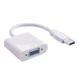 USB3.0 to RGB (VGA) 변환 컨버터 젠터 멀티 모니터 확장 복제