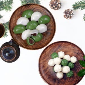 굳지않는 떡 2색 바람떡1kg+ 2색 꿀떡1kg 개별포장
