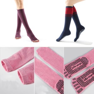 필라테스 요가 오버 니삭스