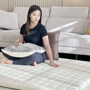 작은쉼터 바닥매트리스 단단한 토퍼 매트리스 허리에좋은 침대 미디움 멀티 싱글 7T