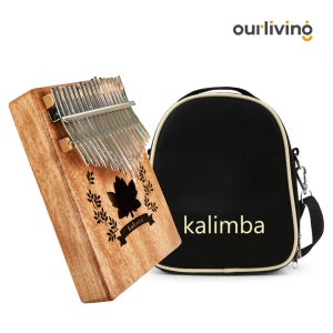 17음계 고급원목 칼림바 칼림바전용가방