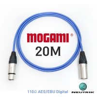 모가미 MOGAMI 3080 AES/EBU 110옴 디지털 케이블 20M