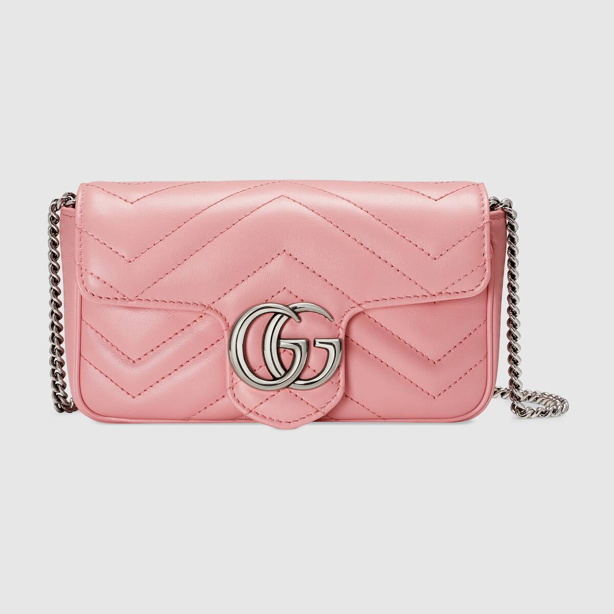 pink gucci mini bolsa