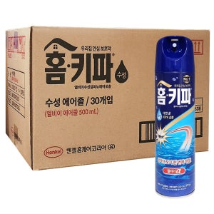 헨켈 홈키파 엘비이수성에어졸 500ml 30개 1박스 모기약 살충제