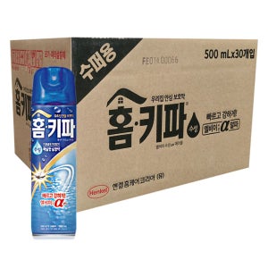 헨켈 홈키파 엘비이수성에어졸 500ml 30개 1박스 모기약 살충제