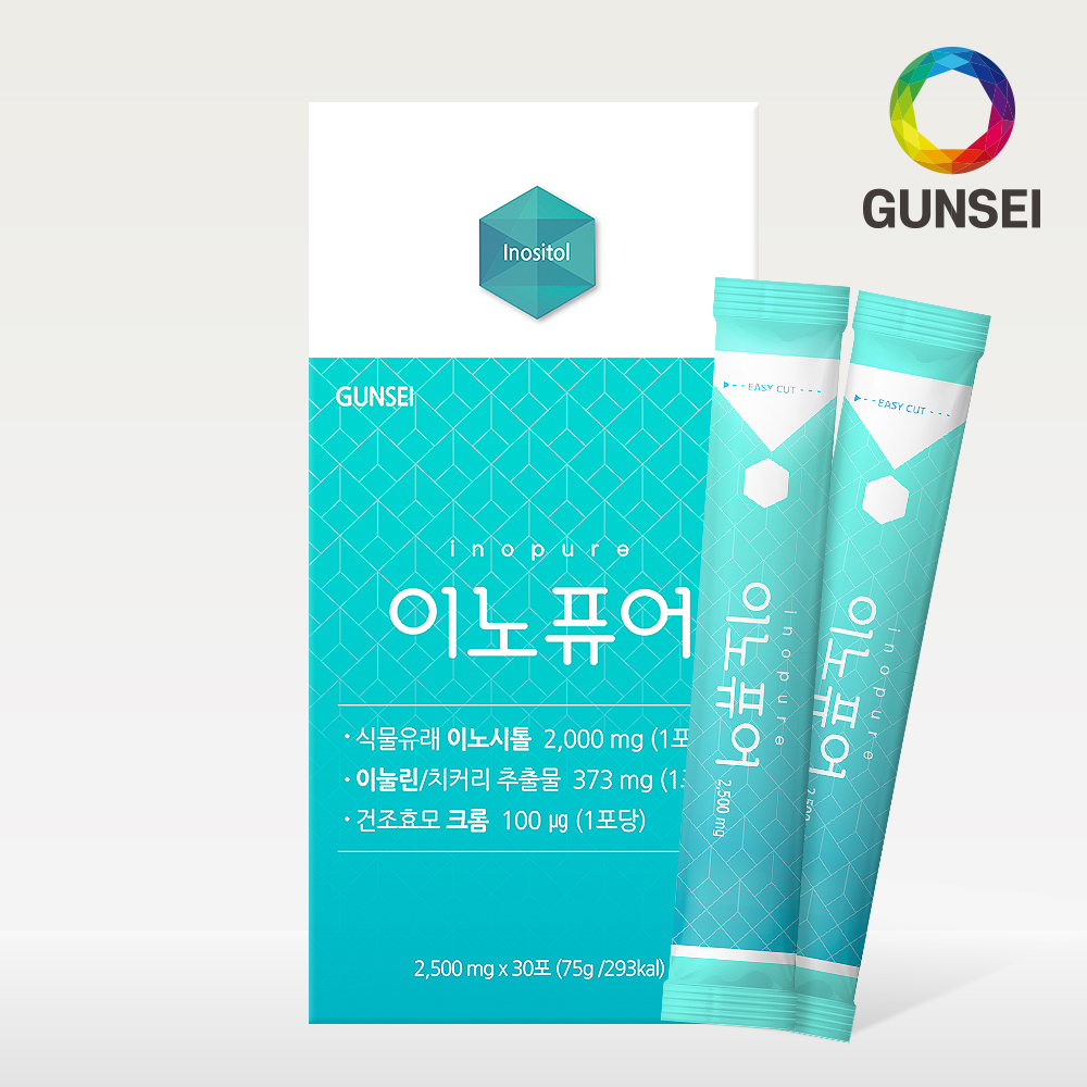 건세 <b>이노퓨어</b> 크롬 영양제 미오 <b>이노</b>시톨 건조효모 혈당 관리 단백질 수면 1개월분