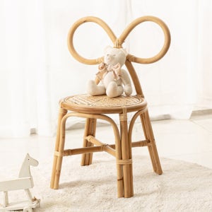 벨라 라탄의자 리본 라탄체어 카페 디자인 우드 아이방 촬영소품 감성포토존