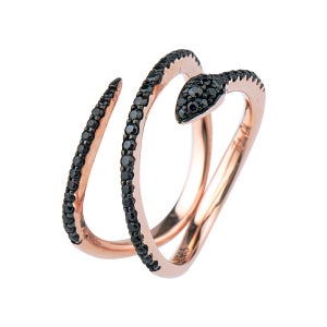 JOR052 (14K 로즈골드 / 컬러큐빅 반지)