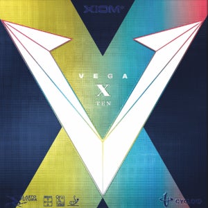 [XIOM] 베가 텐 러버 VEGA X - 탁구러버 중급 이상의 드라이브 주전형 플레이어