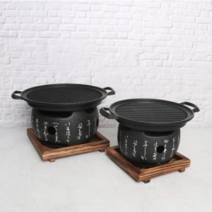 미니 화로팬 구이 세트(2size) / 1인 화로세트 일본식 미니워머