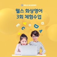 웰스아카데미 화상영어 3일 체험수업