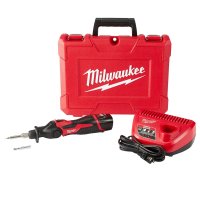 밀워키 인두기 세트 MILWAUKEE 2488-21 12-VOLT CORDLESS PIVOTING HEAD SOLDERING IRON KIT