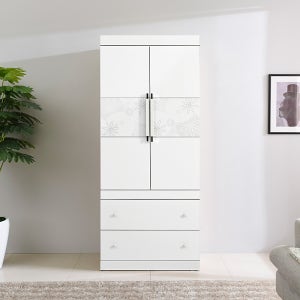 해해동동 실크패턴 투서랍형 옷장 (88) 장농 장롱 반장 서랍장 수납장